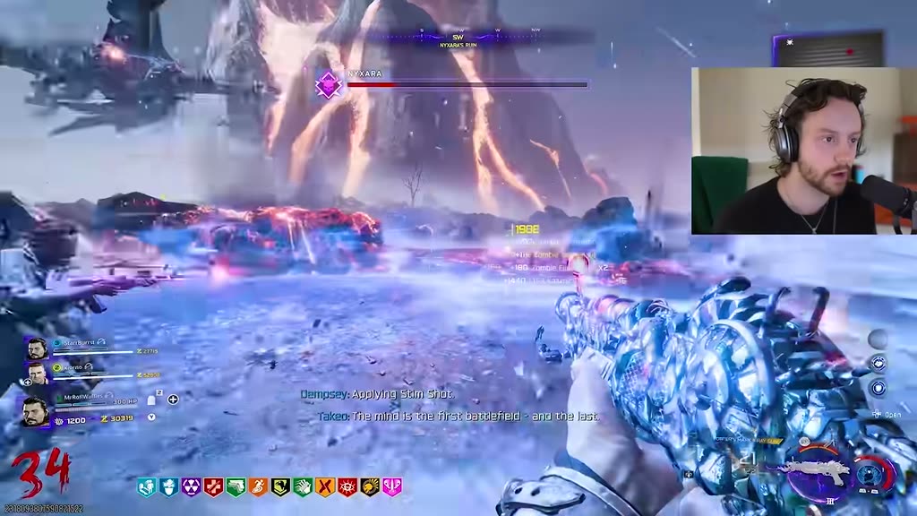 The blue immunity area