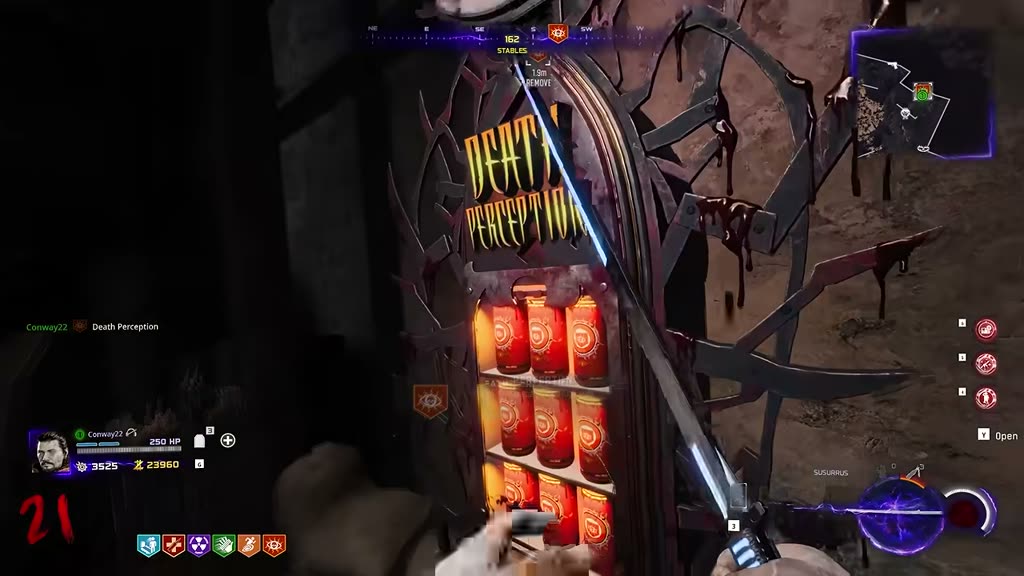Death Perception perk machine