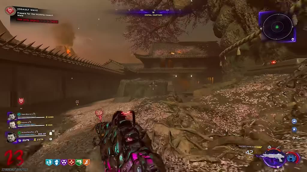 First numbered wall location