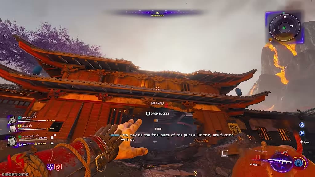 Catching and returning the nobleman's grenades