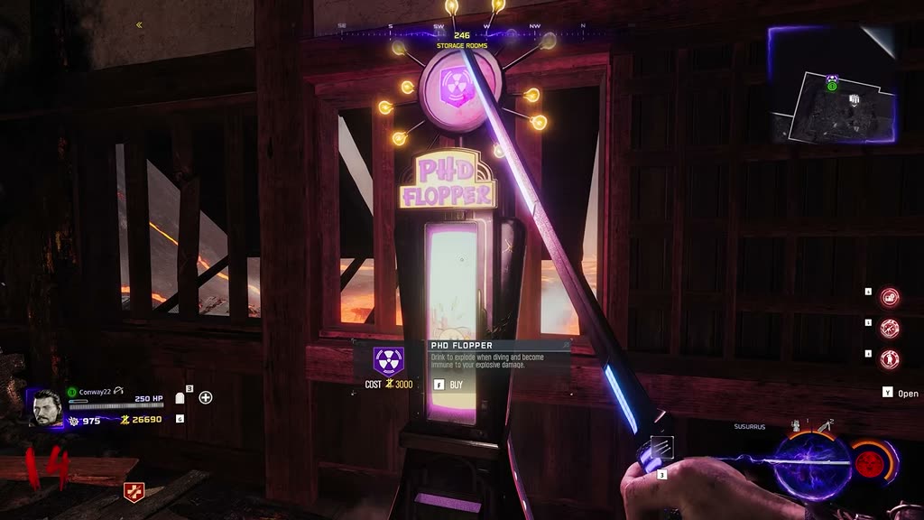 PhD Flopper perk machine, 3000 essence